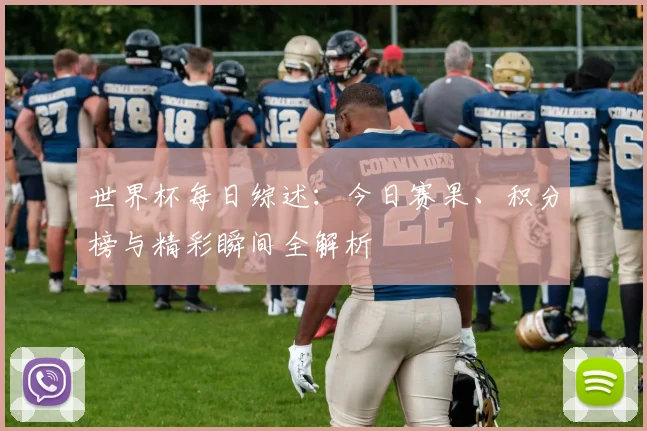 世界杯每日综述：今日赛果、积分榜与精彩瞬间全解析